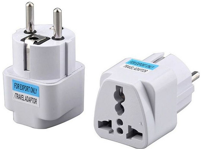 직구용 돼지코 멀티변환플러그 국내용어댑터 일반형 직구어댑터, 1개