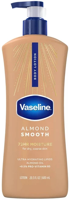 바세린 인텐시브 케어 바디 로션 아몬드 스무스, 600ml, 1개 - 쿠팡