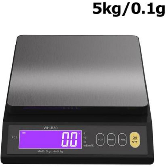 디지털 전자 주방 체중계 LCD 디스플레이 완전 방수 스테인레스 스틸 계량 베이킹 도구 5kg 0 1g 10kg, 5kg 0.1g, 2) 5kg 0.1g, 2) 5kg 0.1g
