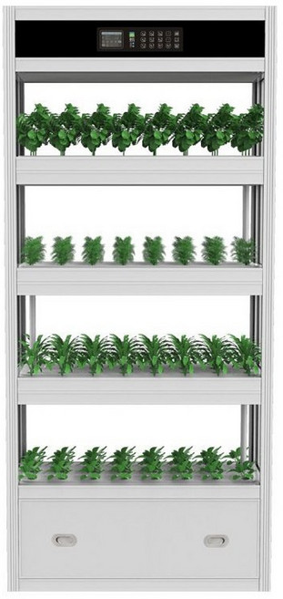 옥자연식물장 집에서채소키우기 실내온실장 스마트팜, 1. 흰색85x36x180cm