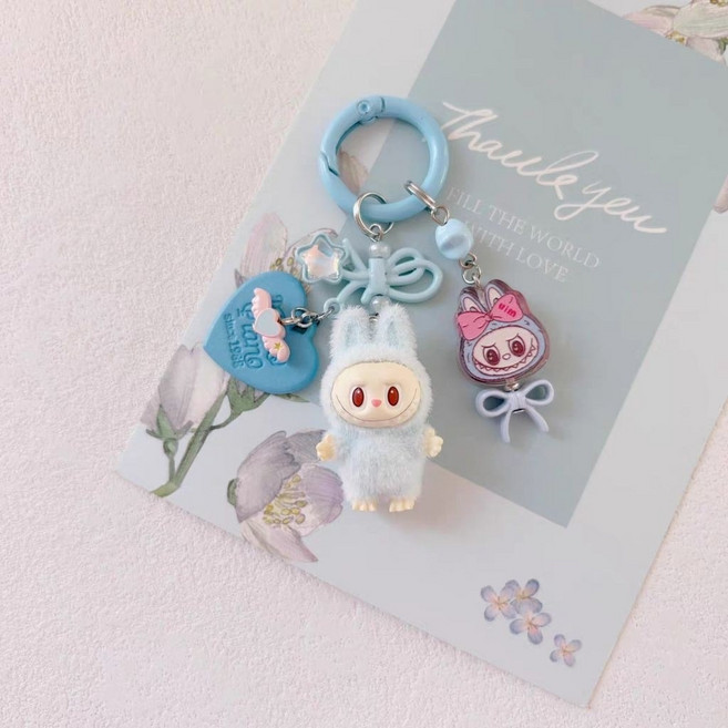 Pop Mart 拉布布鑰匙圈吊飾 多款可愛造型 包包掛飾 聖誕交換禮物首選