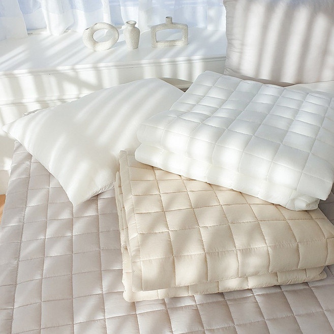 라비쉬앳홈 멜로우 양면 모달 100% 사계절 침대패드, 2.위트 베이지