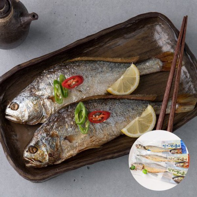 다농이네 영광 부세 찐 보리굴비 10마리 왕특대/31-32cm내외 + 보냉지함 부직포가방, 다농이네 영광 부세 찐 보리굴비 10마리 왕특대/31-