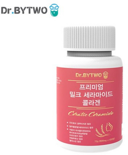 닥터바이투 세라마이드 콜라겐 밀추출물 히알루론산 [원산지:국산], 120정, 3개