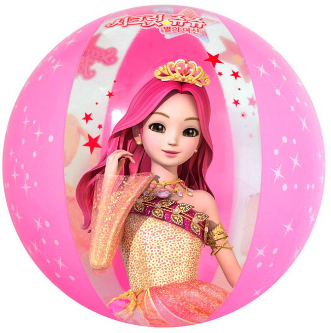 제우스상사 시크릿쥬쥬 비치볼 41, 시크릿쥬쥬 시크릿 비치볼 41 1P 단품, 1개