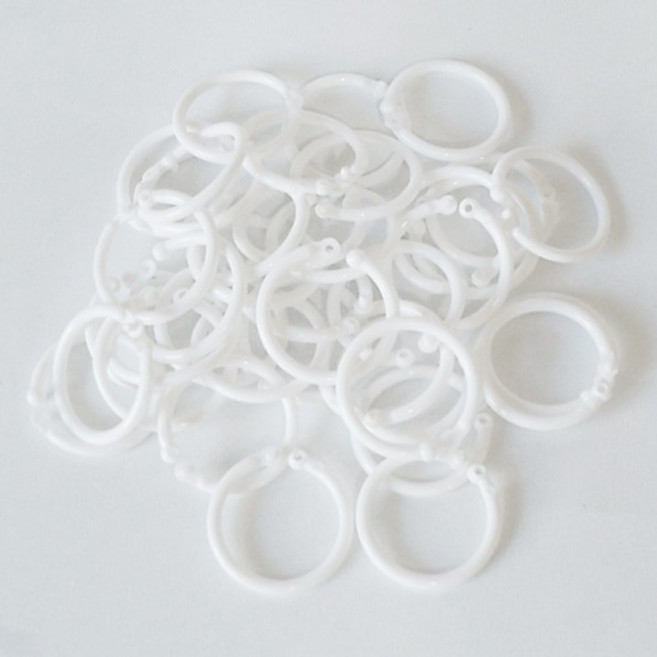 무지개 단소 흰색 DIY, 1000개[낱개수량확인]