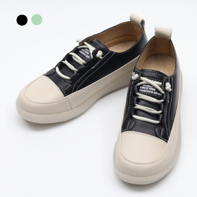 페조 여성 키높이 봄가을 통굽 스니커즈 단화 PZSL-KC-ZM1005