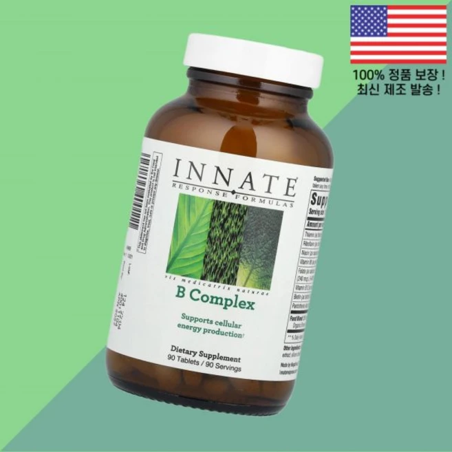이너널 리스폰스 포뮬러 B 콤플렉스 90정 Innate Response Formulas Complex 90 Tablets - 쿠팡