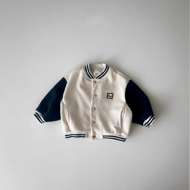 Omll 嬰兒寶寶棒球服外套