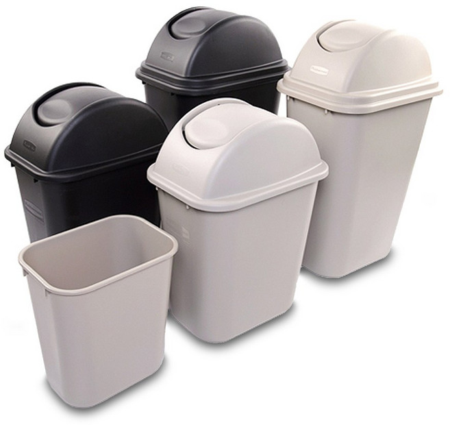 러버메이드 SOFT 휴지통 2955 2956 2957, 검정