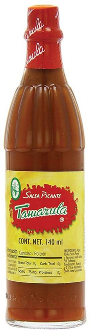 발렌타인 핫소스 멕시코 피칸테 살사 패스트푸드 12.5온스 적합한 (370ml)에 점심 칩 또는 스파이스 이상 페퍼로 칠리 믹스 만든 스낵 제품입니다, 4.73 Fl Oz (Pack of 5), 140ml