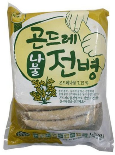 아하 곤드레나물 전병, 4개, 1.2kg