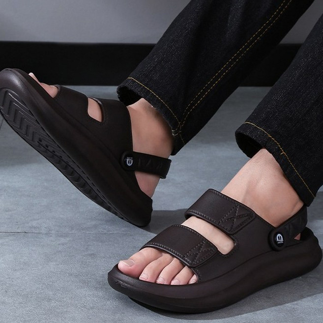 MIROSE 벨로 데일런 남자 샌들 슬리퍼 가볍고 발편한 여름신발 아쿠아슈즈 무중력 샌들 겸용 슬리퍼