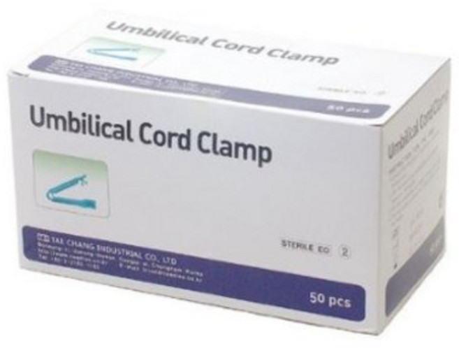 태창 코드클램프 배꼽폐색기 탯줄집게 탯줄