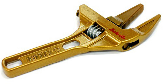 코소안 8인치 모터렌치 KA-8WAM 경량 몽키 스패너, 1개