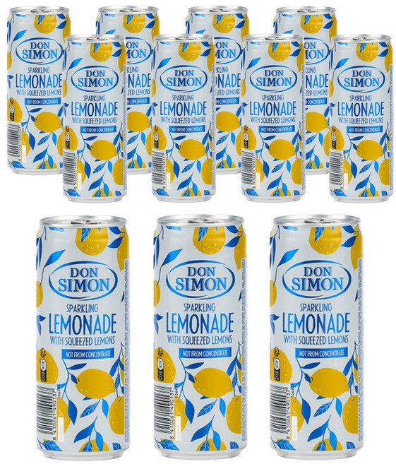 돈시몬 스파클링 레몬에이드, 330ml, 11개
