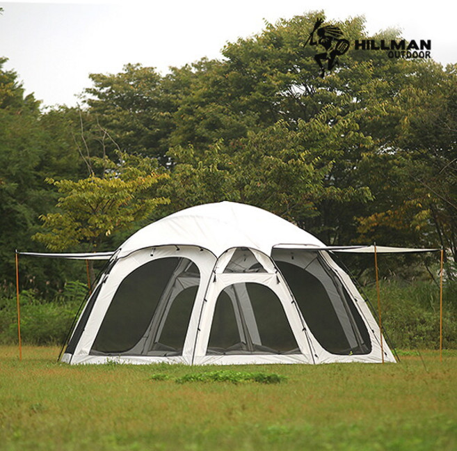 [힐맨] 벙커돔 그랑데 돔 쉘터 텐트 아이보리, 상세 설명 참조, 상세 설명 참조