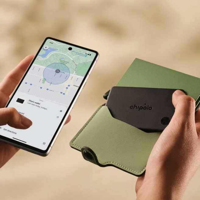 치폴로 카드 위치 추적기 CHIPOLO 스마트 태그 핸드폰 분실방지 소형 트래커, 1개, 블랙