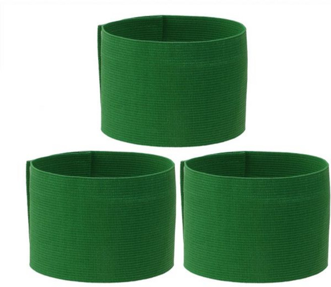ONLYKXY 3PCS 캡틴 완장 7x32.5CM2.75x12.79인치 조절 가능한 리더 암밴드 축구 농구 학교 팀 경기용 스포츠 암밴드 코치 선수 손목 팔밴드