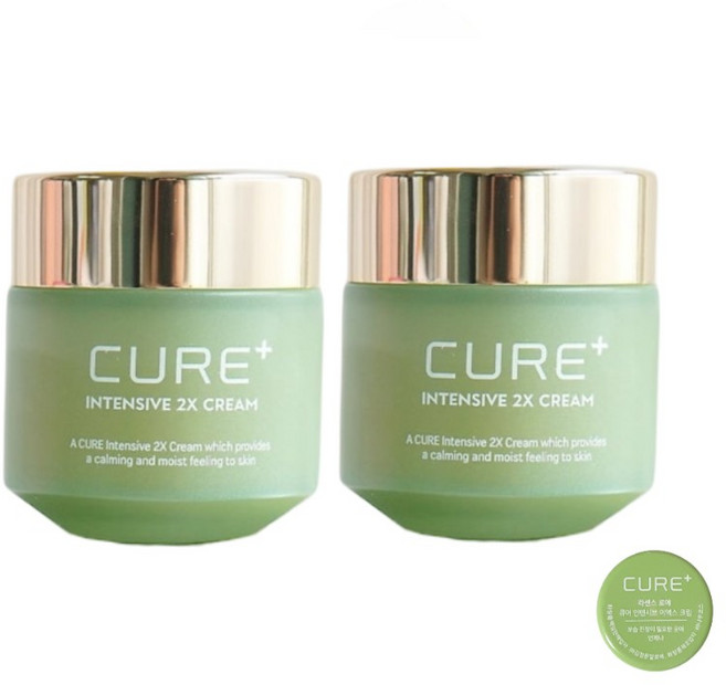 김정문알로에 큐어 2X크림 3개 [2x미니2], 2개
