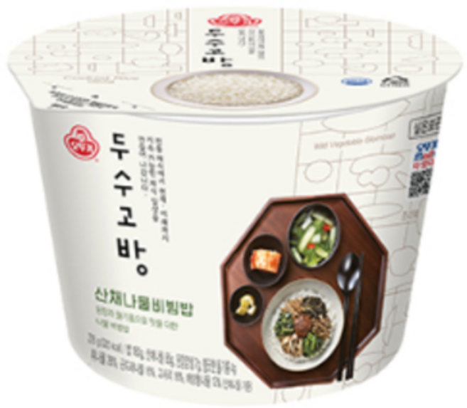 오뚜기 두수고방 산채나물비빔밥, 6개, 276g