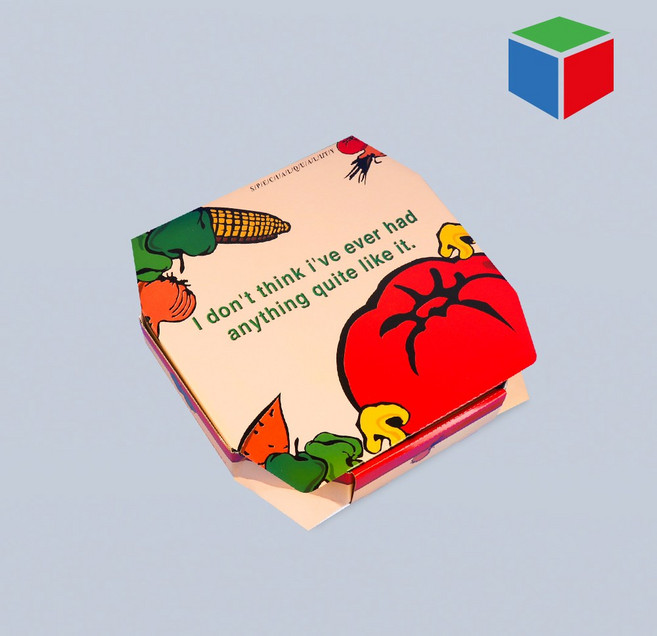 대흥포장 피자박스 9인치 팔각 GK-토마토 255x255 (DGP-84-09) 100개