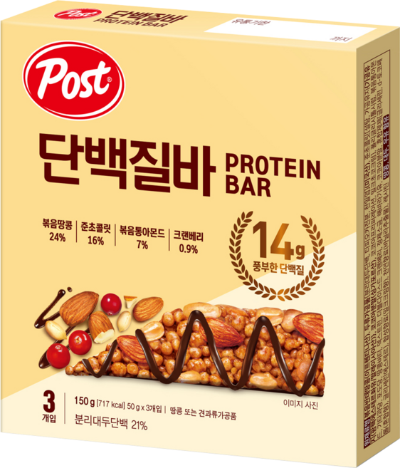 동서 포스트 단백질바, 150g, 20개