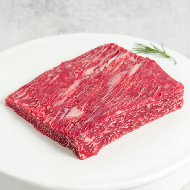 우마왕 한우 양지 국거리 1++ 냉장 소고기 국거리용, 2개, 300g, 덩어리