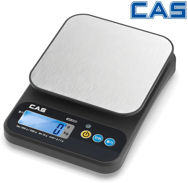 카스 정밀 전자저울 5kg 주방저울 상업용 가정용 CWA-35B, 카스 CWA-35B 5kg, 1개