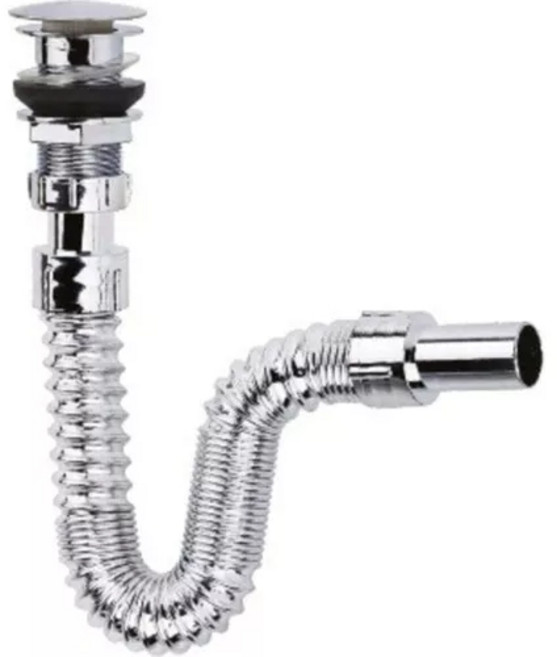 국산 트랩 부속 자동폽업 일체형 배수관 팝업 세면대 부속품 교체, 1.  자동폽업+일체형 배수관 팝업 부속품, 1개