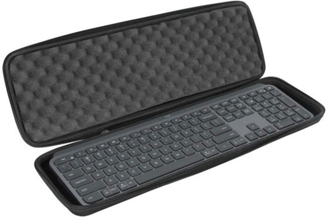 Logitech MX Keys S 고급 무선 일루미네이티드 키보드용 Hermitshell 하드 여행용 케이스
