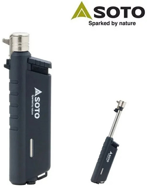 SOTO 伸縮防風點火器 ST-487 戶外露營點火工具, 1個