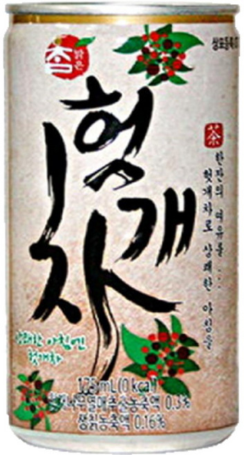 대일 참맑은 헛개차 175ml, 30개
