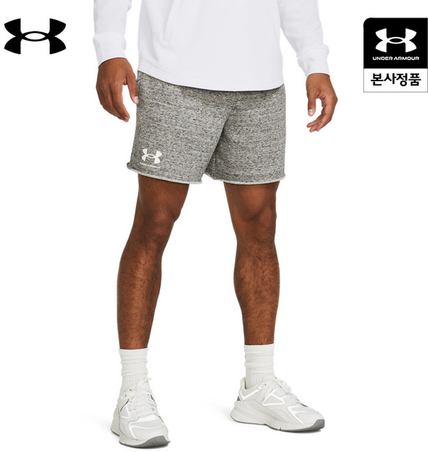 [정상가 65 000원] UA 라이벌 테리 남성 6인치 쇼츠_1382427-112