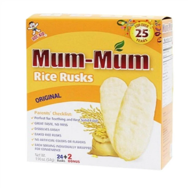 멈멈 쌀과자, 오리지날, 54g, 2개 - 쿠팡