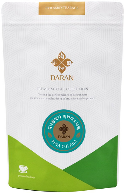 다란 유기농 제주 녹차 피라미드 15티백 그린티, 1개, 30g, 15개입