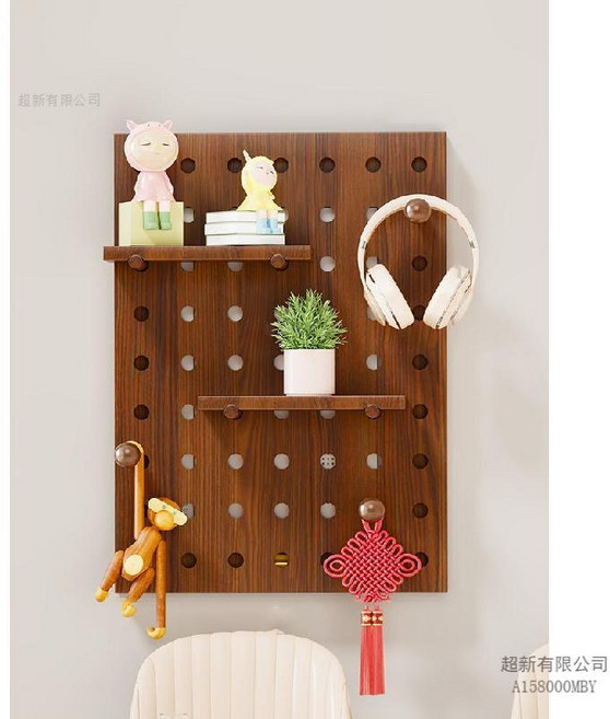 電表箱裝飾畫 客廳背景牆掛畫 免打孔電箱遮擋洞洞板壁畫 簡約時尚家居佈置, 1件, 胡桃色-開蓋豎款