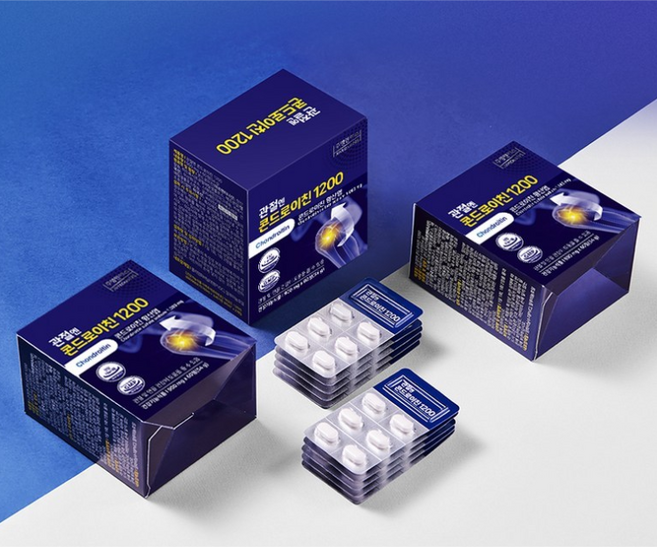 주영앤에스 관절엔 콘드로이친1200, 60정, 1개