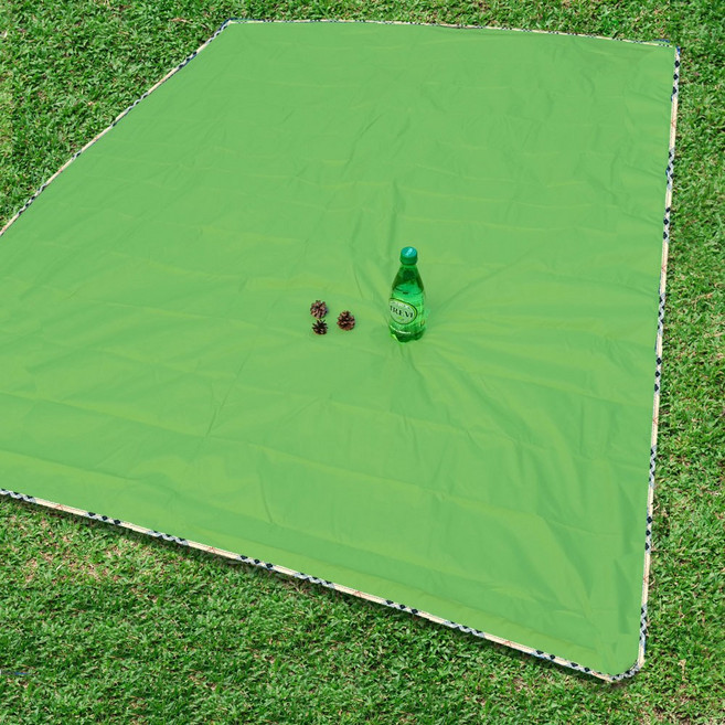국산 휴대용 돗자리 방수 피크닉 등산 매트 소풍, 1개, 그린