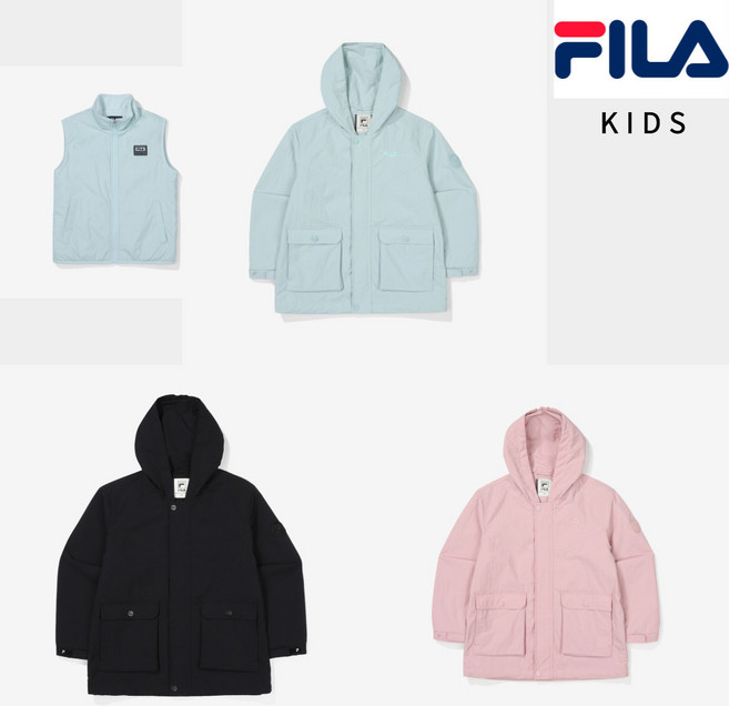 휠라키즈 ESS 2in1 바람막이 자켓- FK2JKF3201X