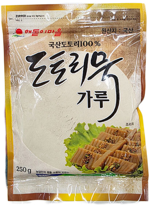 [강원도양양농협] 도토리묵가루 [설악산 자락의 해풍 맞은 청정도토리] - 하조대농협, 1개, 250g