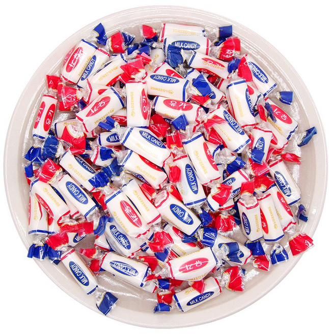 웰링스 대용량 업소용 벌크 디저트 캔디 화이트데이 기념일 행사 어린이집 답례품 식당 후식 우유 캐러멜 젤리 유가 카라멜, 1개, 1kg