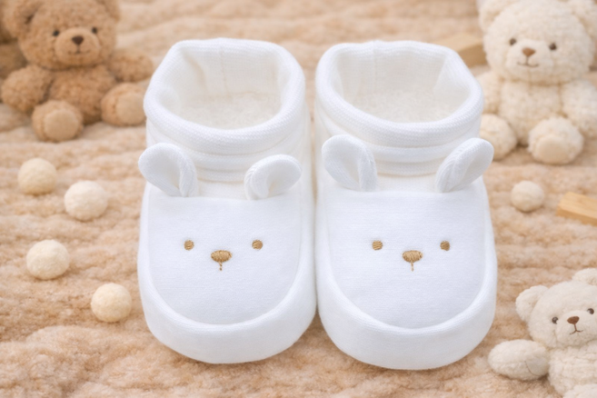 달콩베이비 신생아 베어 덧신 신생아덧신 보행기신발 만삭촬영 선물선물 아기신발 100일선물태교선물