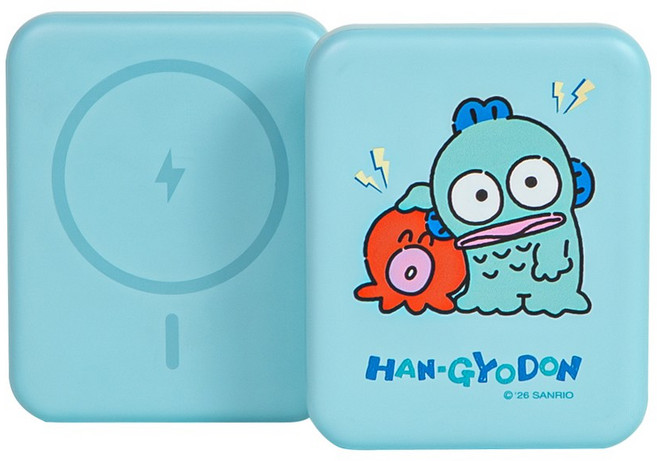 한교동 20W 고속충전 마그네틱 무선 보조배터리 5000mAh, 한교동With사유리