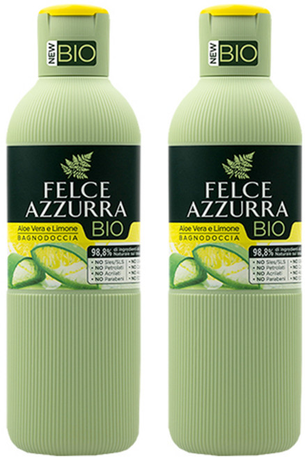 펠체아주라 바이오 바디워시 알로에베라 레몬, 500ml, 2개