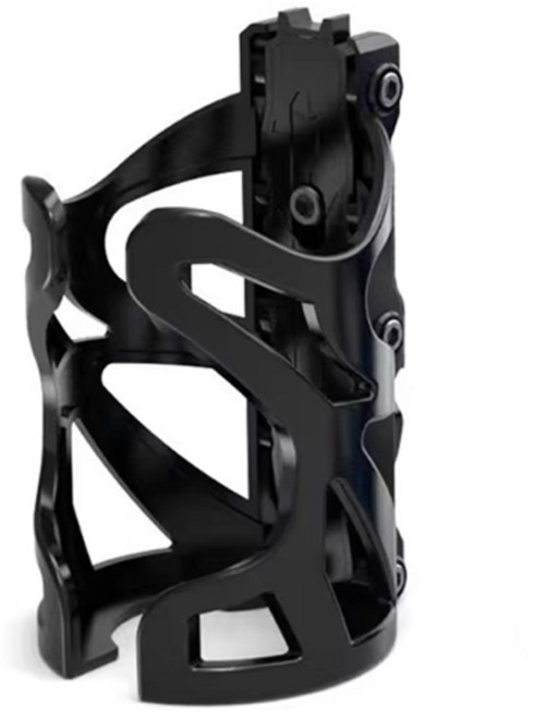 데일리쇼핑 핸들바형 오토바이컵홀더 물병거치대 18-23mm 스쿠터 물통 음료 거치대 공용제품, 1개, 블랙