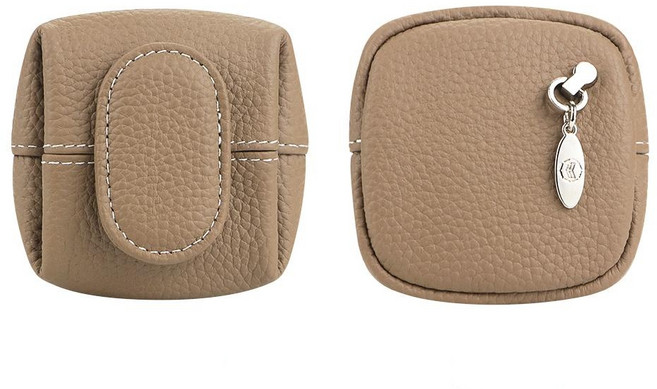 Royal Bagger 미니 동전 지갑 여성용 가죽 소형 월렛 귀여운 수납 백 이어폰 파우치