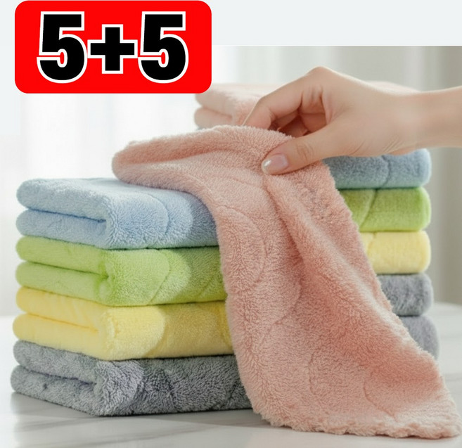 에르빗 극세사 행주 두꺼운 요술행주, 10개