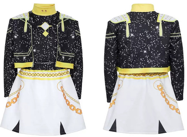 아르웨이 케이팝데몬헌터스 블랙 코스프레 미라 루미 무대의상