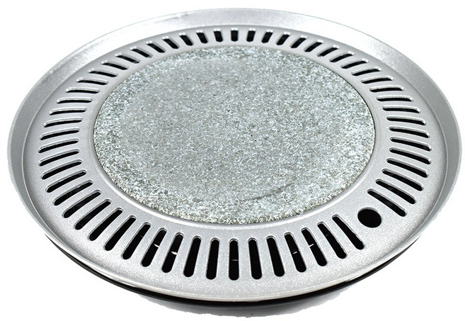 EasyCooker 천연석 게르마늄 돌구이판, 32cm, 1개